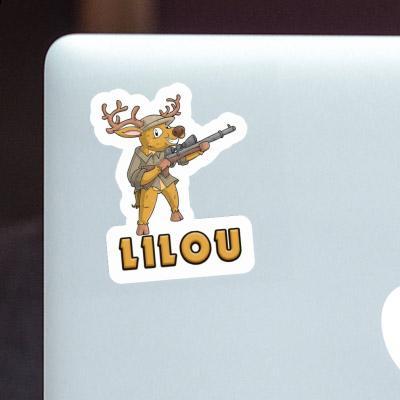 Lilou Autocollant Chasseur Image