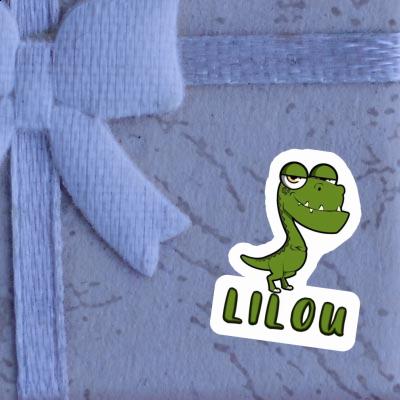 Dinosaur Sticker Lilou Notebook Dinosaur Sticker Lilou Gift package Image