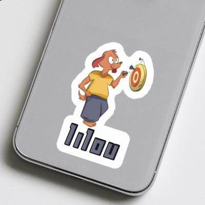 Dartspieler Sticker Lilou Gift package Image