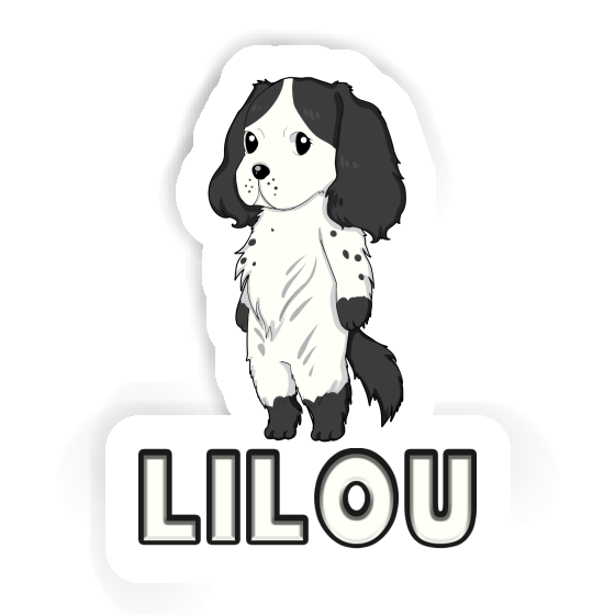 Aufkleber Lilou Cocker Spaniel Notebook Aufkleber Lilou Cocker Spaniel Gift package Image