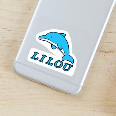 Autocollant Lilou Dauphin Laptop Autocollant Lilou Dauphin Laptop Image