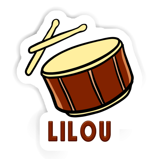 Tambour Autocollant Lilou Notebook Tambour Autocollant Lilou Gift package Image
