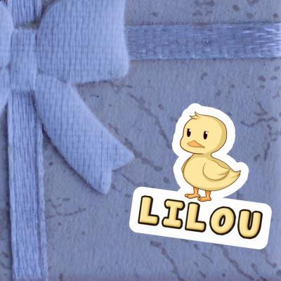 Lilou Autocollant Canard Notebook Lilou Autocollant Canard Gift package Image