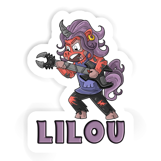 Autocollant Lilou Rockeuse Notebook Autocollant Lilou Rockeuse Notebook Image
