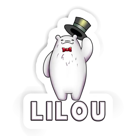 Lilou Autocollant Ours polaire Notebook Lilou Autocollant Ours polaire Notebook Image