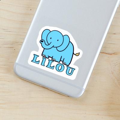 Lilou Aufkleber Elefant Notebook Lilou Aufkleber Elefant Gift package Image