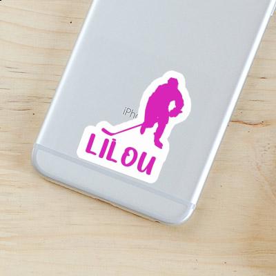 Sticker Hockey Player Lilou Notebook Sticker Hockey Player Lilou Gift package Image