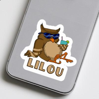 Aufkleber Lilou Eule Notebook Aufkleber Lilou Eule Notebook Image