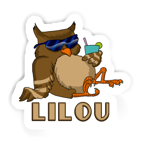 Aufkleber Lilou Eule Aufkleber Lilou Eule Image