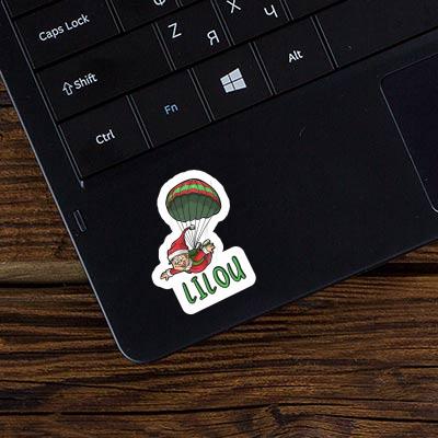 Aufkleber Lilou Fallschirmspringer Laptop Aufkleber Lilou Fallschirmspringer Laptop Image
