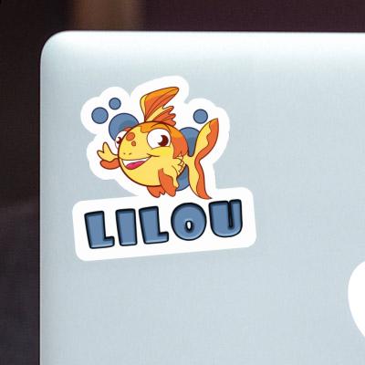 Sticker Lilou Fish Notebook Image