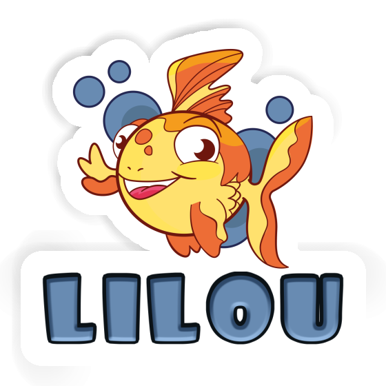 Sticker Lilou Fish Gift package Image