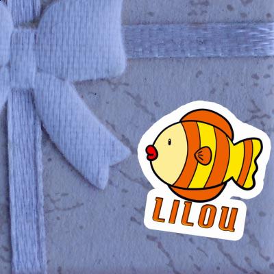 Autocollant Poisson Lilou Notebook Autocollant Poisson Lilou Gift package Image