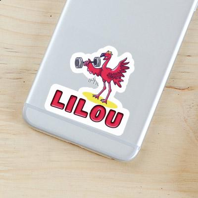Weight Lifter Sticker Lilou Notebook Weight Lifter Sticker Lilou Notebook Image