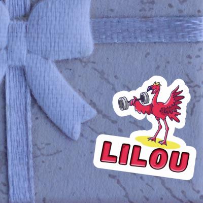 Weight Lifter Sticker Lilou Notebook Weight Lifter Sticker Lilou Gift package Image