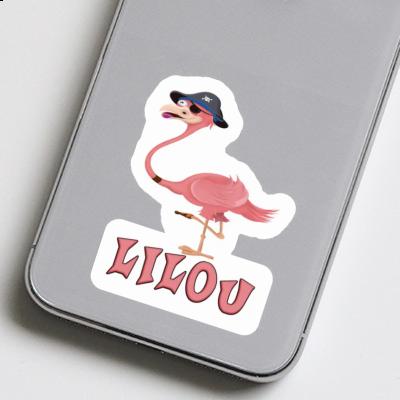Sticker Lilou Flamingo Laptop Sticker Lilou Flamingo Laptop Image