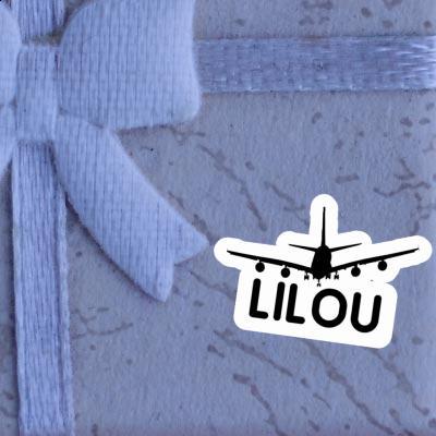 Lilou Autocollant Avion Notebook Lilou Autocollant Avion Gift package Image