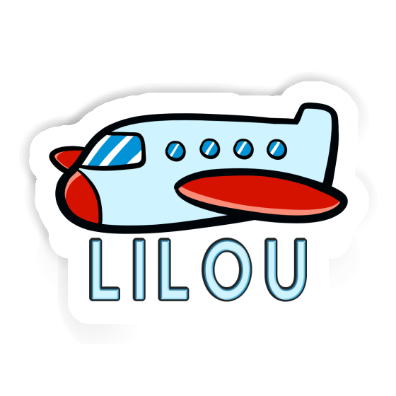 Sticker Flugzeug Lilou Gift package Image