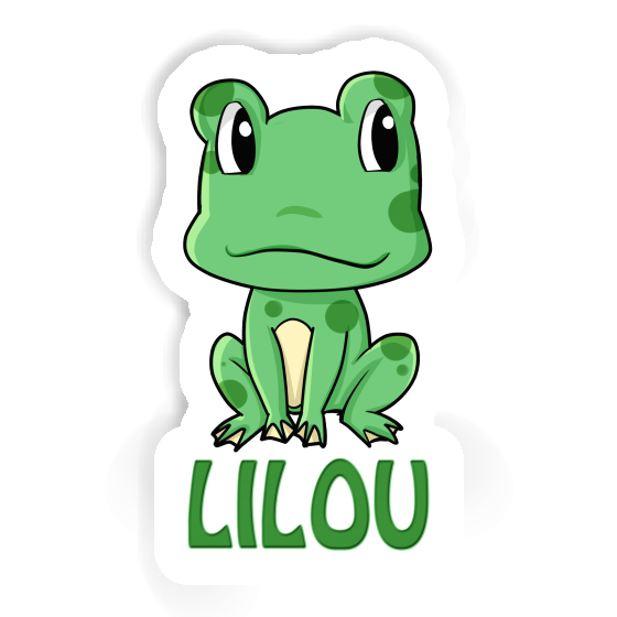 Autocollant Lilou Grenouille Laptop Autocollant Lilou Grenouille Laptop Image