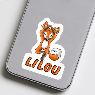 Yoga Renard Autocollant Lilou Laptop Yoga Renard Autocollant Lilou Laptop Image