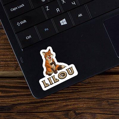 Sticker Lilou Fox Laptop Image