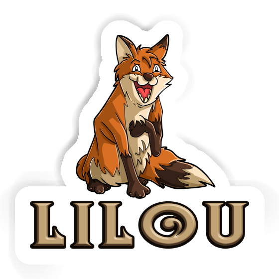Sticker Lilou Fox Notebook Sticker Lilou Fox Notebook Image