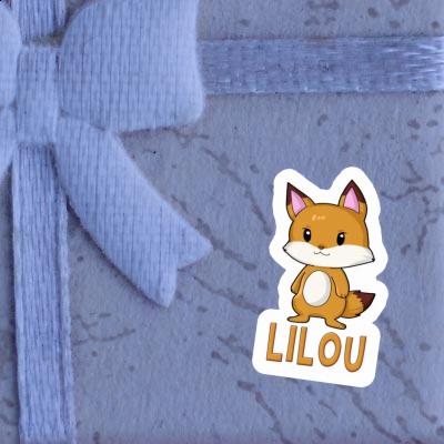 Sticker Lilou Fox Laptop Image