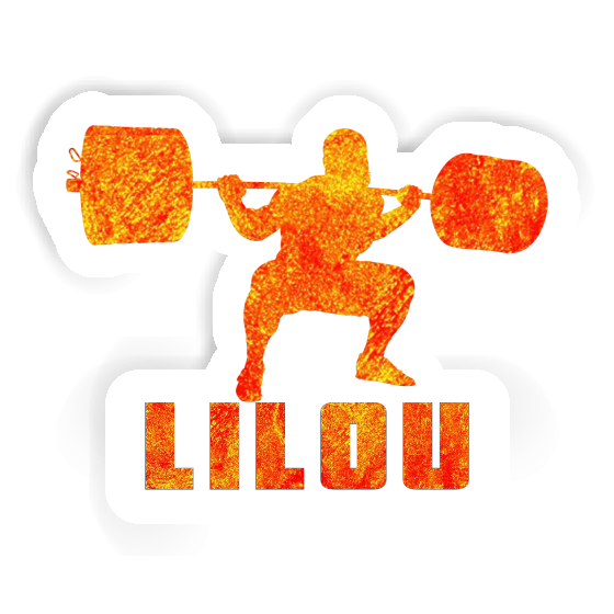 Haltérophilie Autocollant Lilou Laptop Haltérophilie Autocollant Lilou Laptop Image