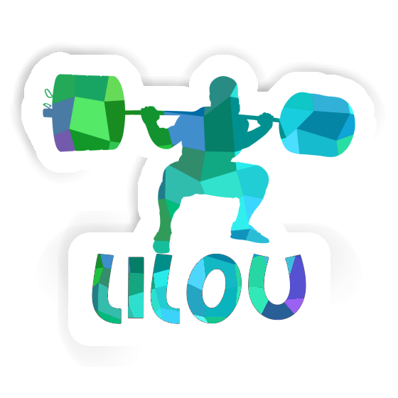 Weightlifter Sticker Lilou Notebook Weightlifter Sticker Lilou Gift package Image
