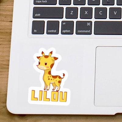 Girafe Autocollant Lilou Notebook Girafe Autocollant Lilou Gift package Image