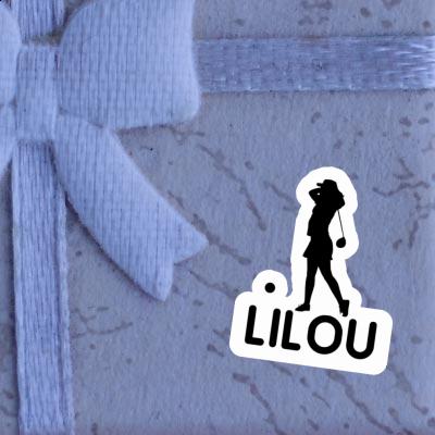 Aufkleber Lilou Golferin Laptop Image
