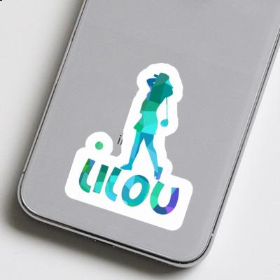 Autocollant Lilou Golfeuse Notebook Autocollant Lilou Golfeuse Gift package Image
