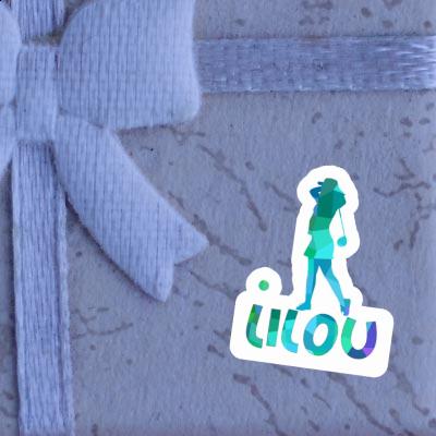 Autocollant Lilou Golfeuse Notebook Autocollant Lilou Golfeuse Gift package Image