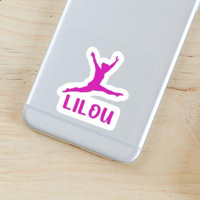 Lilou Aufkleber Gymnastin Laptop Lilou Aufkleber Gymnastin Laptop Image