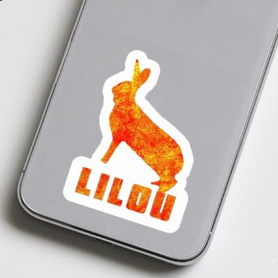 Autocollant Lapin Lilou Autocollant Lapin Lilou Image