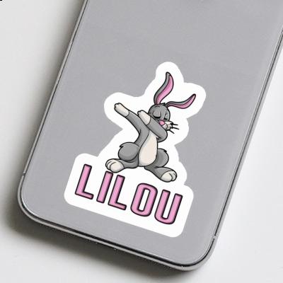 Autocollant Lilou Lapin Notebook Autocollant Lilou Lapin Notebook Image