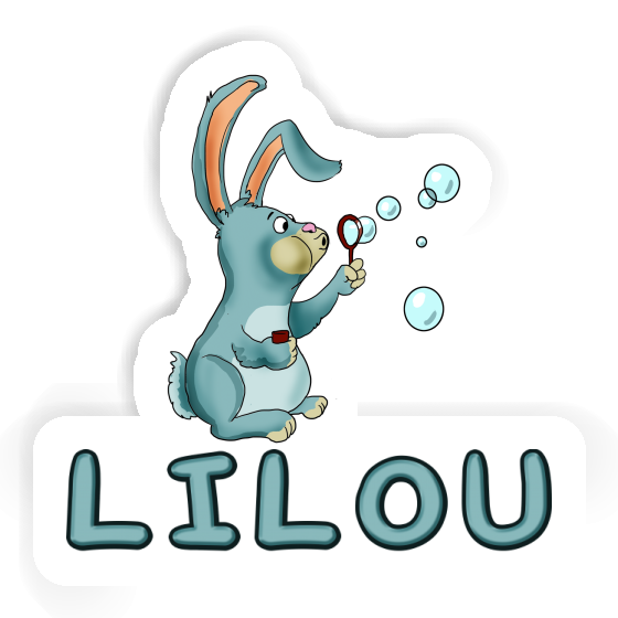 Sticker Hare Lilou Notebook Sticker Hare Lilou Gift package Image