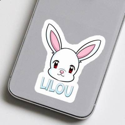 Lilou Autocollant Lapin Laptop Lilou Autocollant Lapin Laptop Image