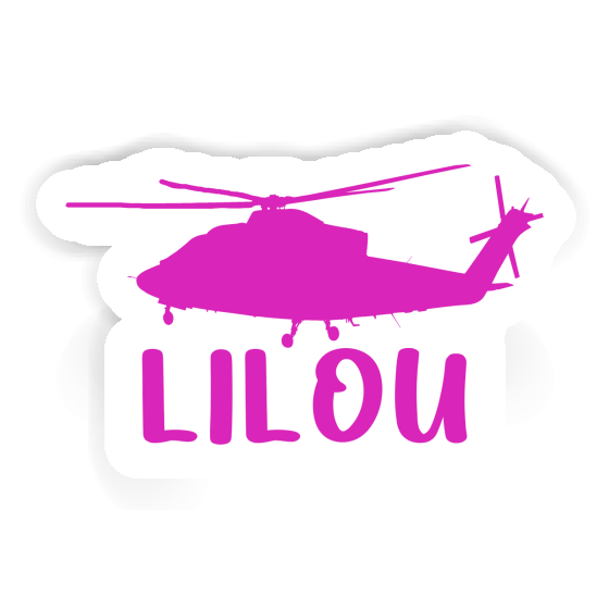 Lilou Sticker Hubschrauber Notebook Lilou Sticker Hubschrauber Notebook Image