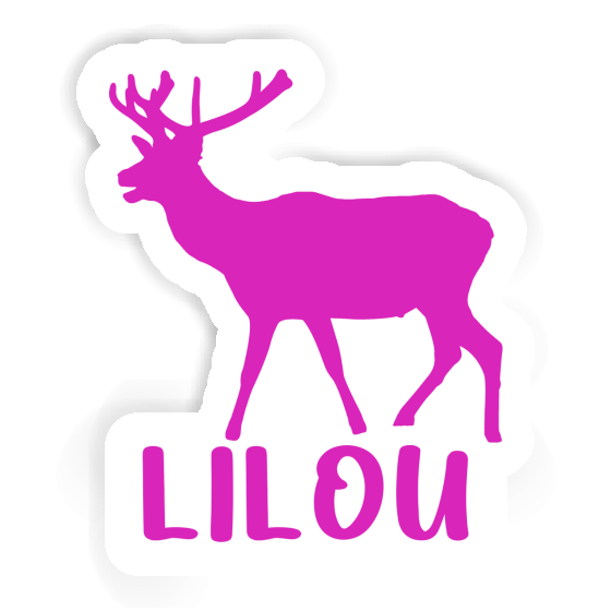 Sticker Hirsch Lilou Laptop Image