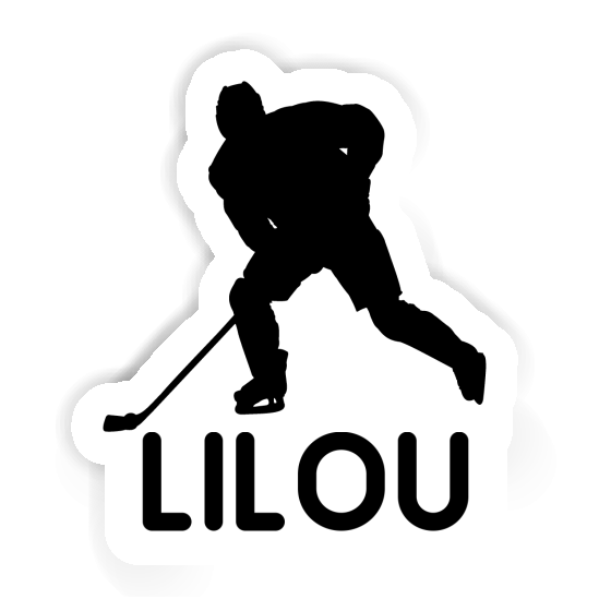 Joueur de hockey Autocollant Lilou Gift package Image