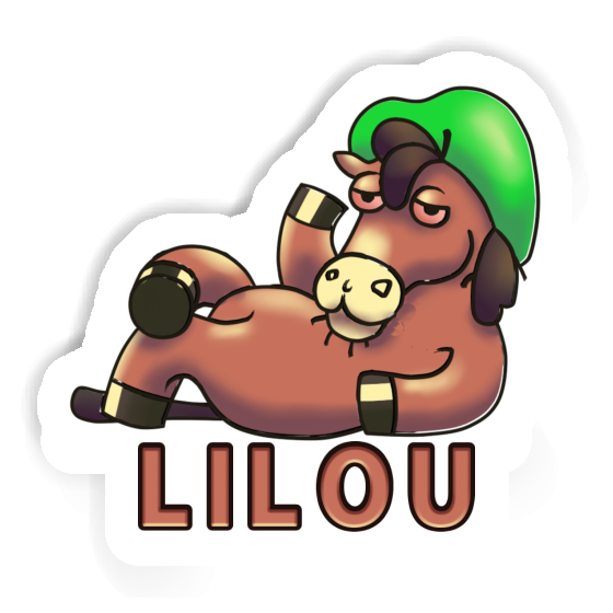 Cheval Autocollant Lilou Notebook Cheval Autocollant Lilou Notebook Image