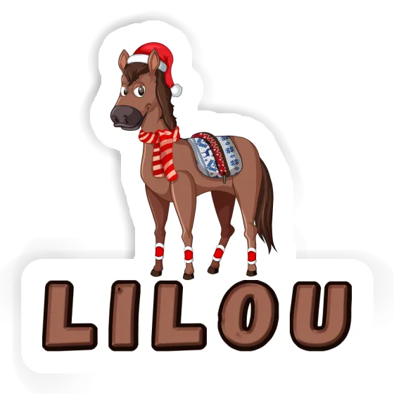 Autocollant Lilou Cheval Notebook Autocollant Lilou Cheval Gift package Image