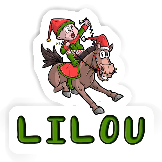 Lilou Autocollant Cheval Image
