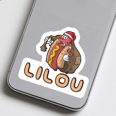 Lilou Aufkleber Hot Dog Gift package Image