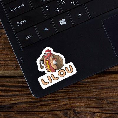 Lilou Aufkleber Hot Dog Image