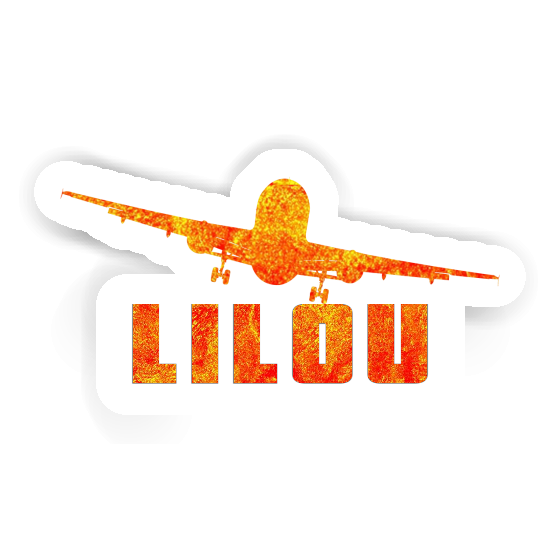 Lilou Aufkleber Flugzeug Notebook Lilou Aufkleber Flugzeug Gift package Image