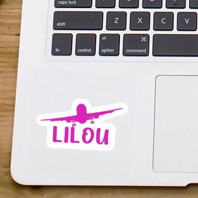Lilou Autocollant Avion Gift package Image