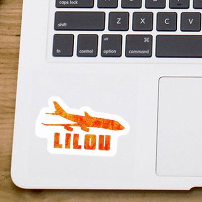 Jumbo-Jet Autocollant Lilou Notebook Jumbo-Jet Autocollant Lilou Gift package Image