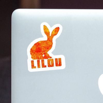 Rabbit Sticker Lilou Laptop Rabbit Sticker Lilou Laptop Image